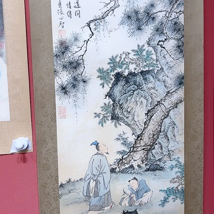国画邬张心智老师朵