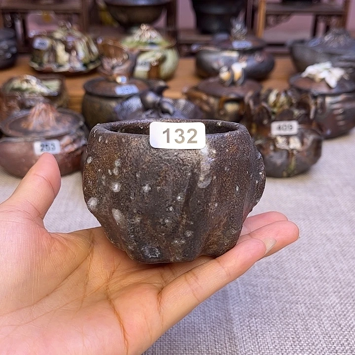 裸柴烧手工陶瓷茶器