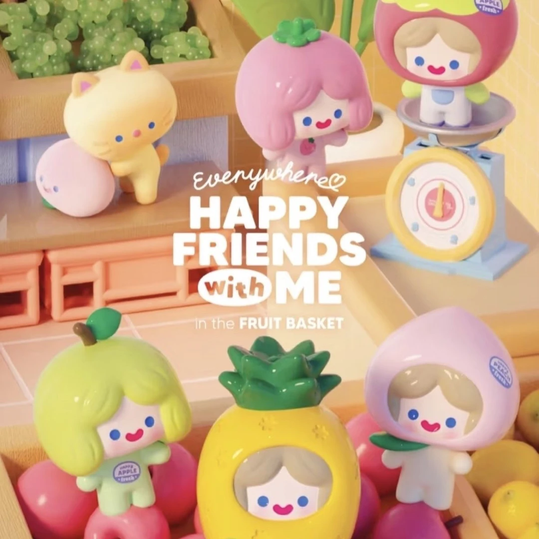 独角兽rico初代萌粒果果派对系列萌粒u粒盲盒盲袋可爱公仔摆件