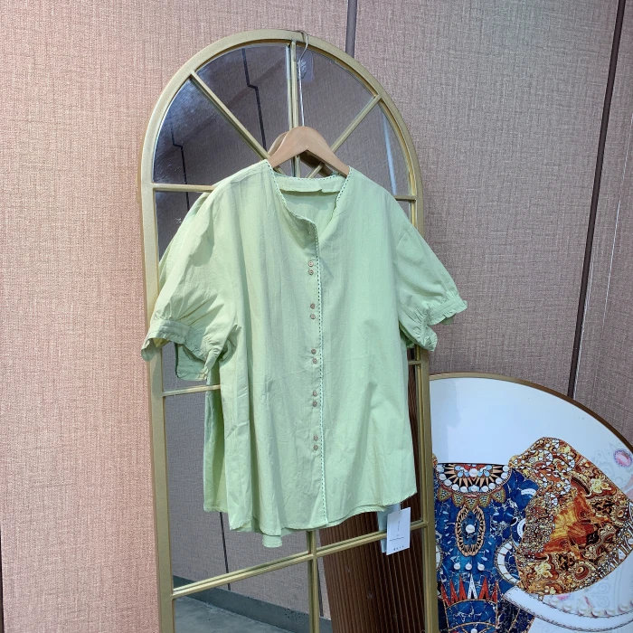 BM199孕妇绿色上衣100-150