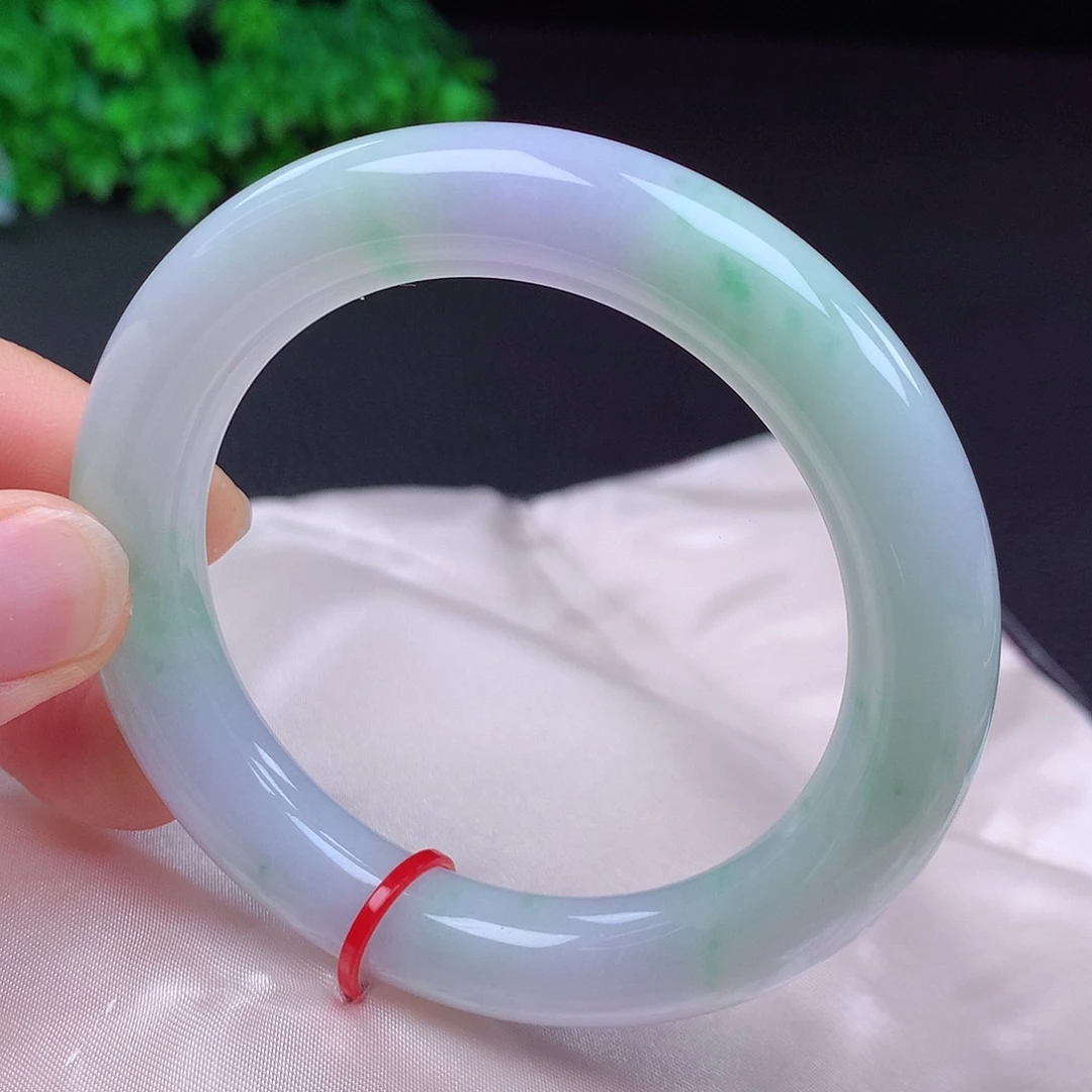 翡翠未镶嵌手镯55圈681603