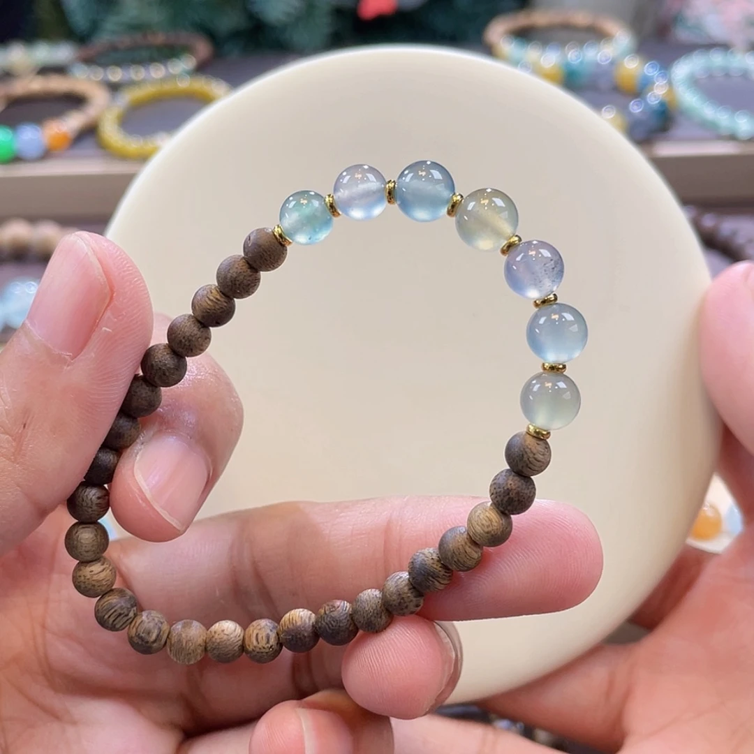 【闪购商品】颈饰未镶嵌翡翠高冰马卡龙