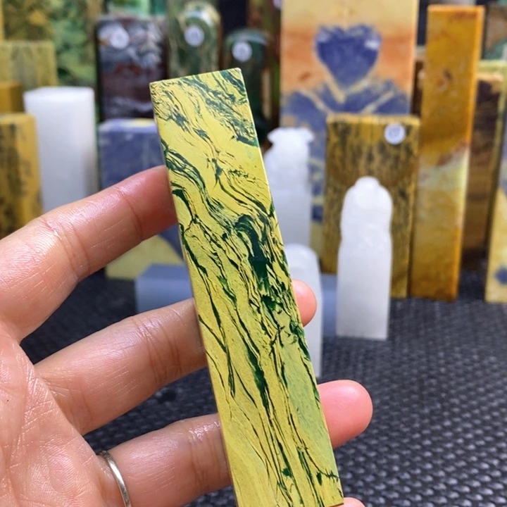 四川石禮**蟾青田石印章石