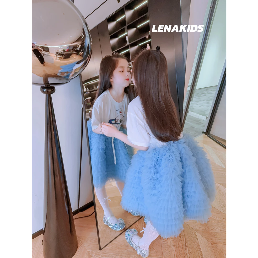 Lenakids【P】【超洋气显白T恤裙·气质时髦女宝】25032305