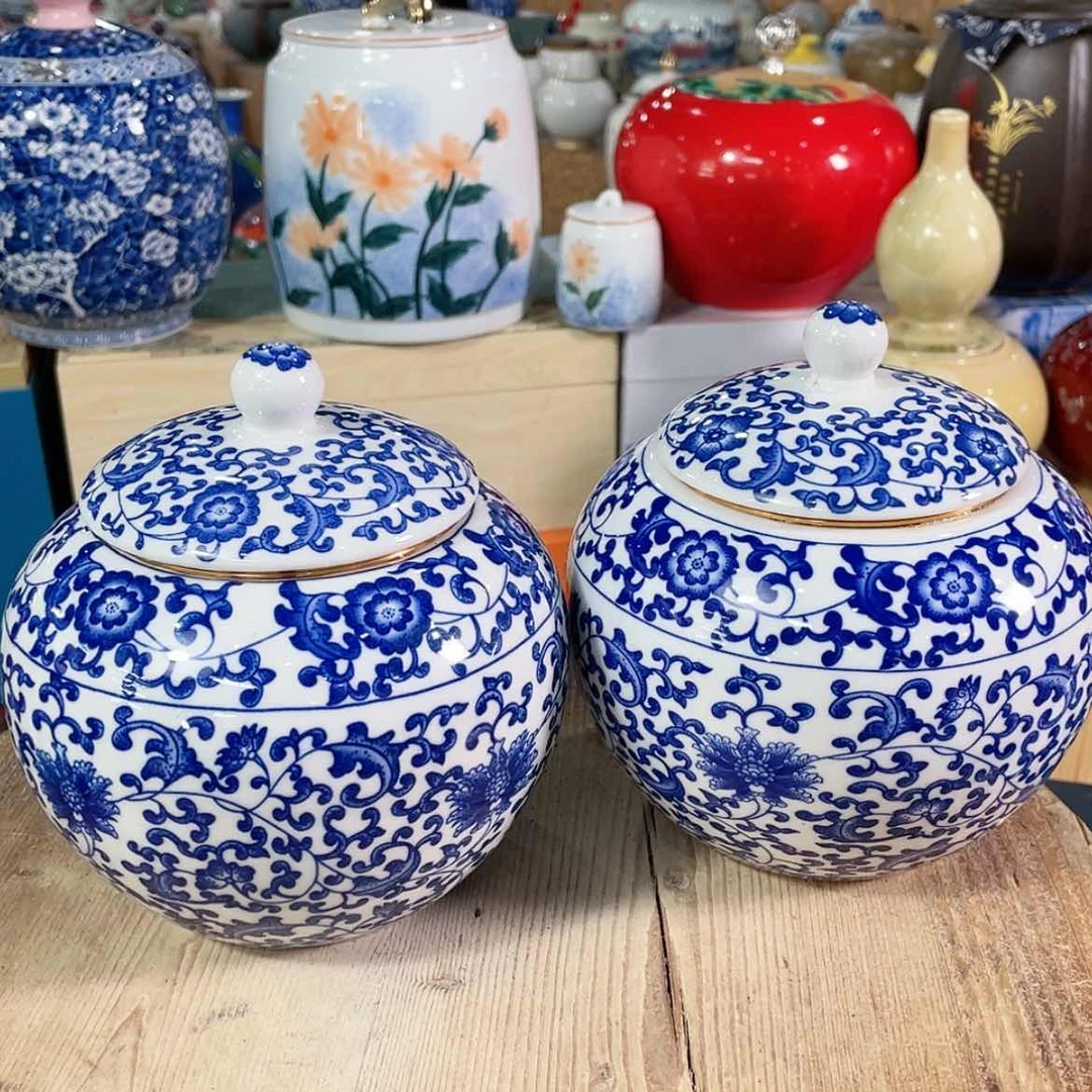 【闪购商品】罐陶瓷茶叶罐密封罐