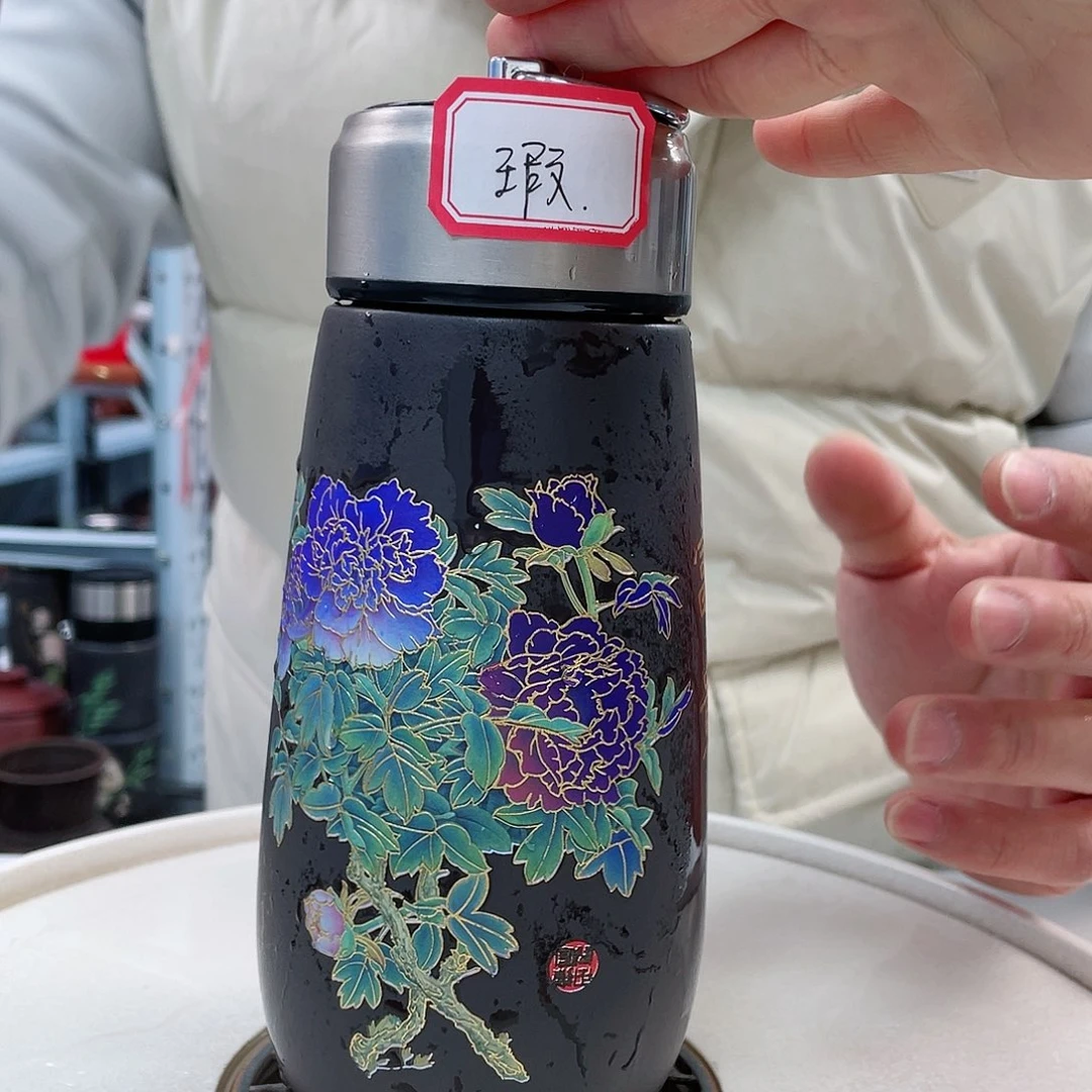 紫砂茶杯微瑕花开111111111111111111