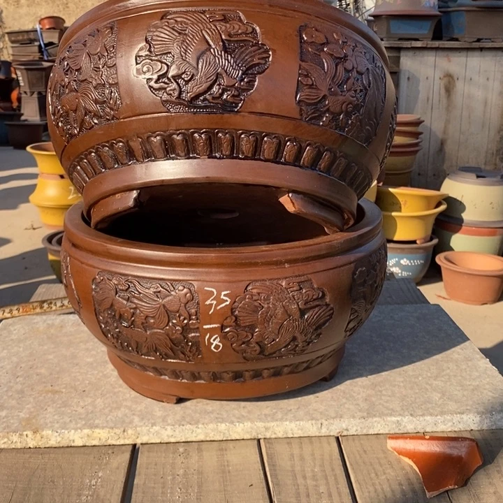 红陶紫砂器，紫砂器，