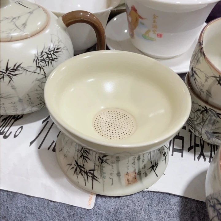 摆件灰*茶具微瑕，介意勿拍