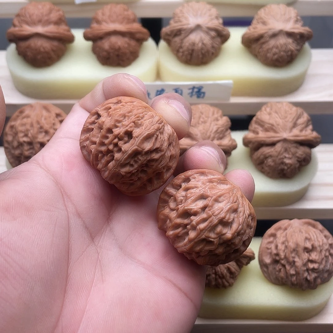 吊坠文玩核桃40磨有修