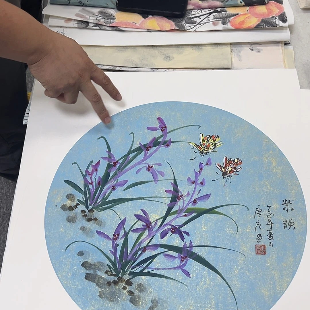 国画国画纯手绘作品
