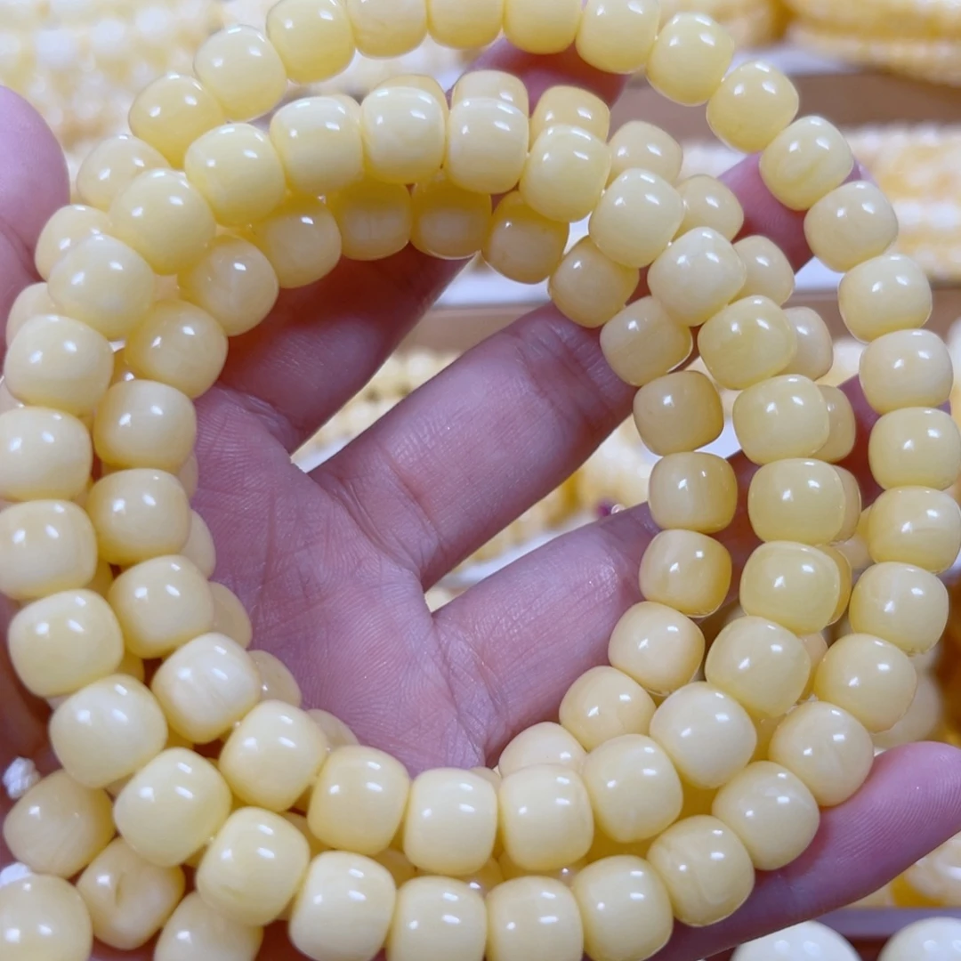 琥珀未镶嵌手链天然蜜蜡