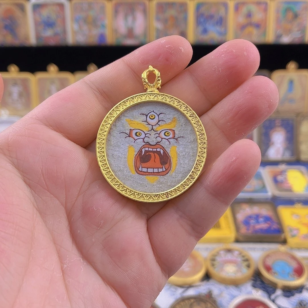 青海热贡纯手绘唐卡