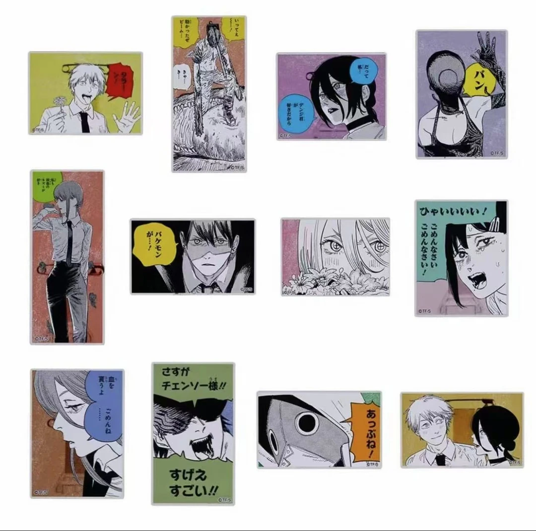 日谷正版 电锯人 JS原画亚克力方吧唧 盲袋 散池 代拆