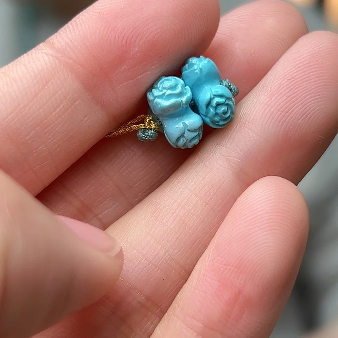 绿松石珠宝奇石未镶嵌