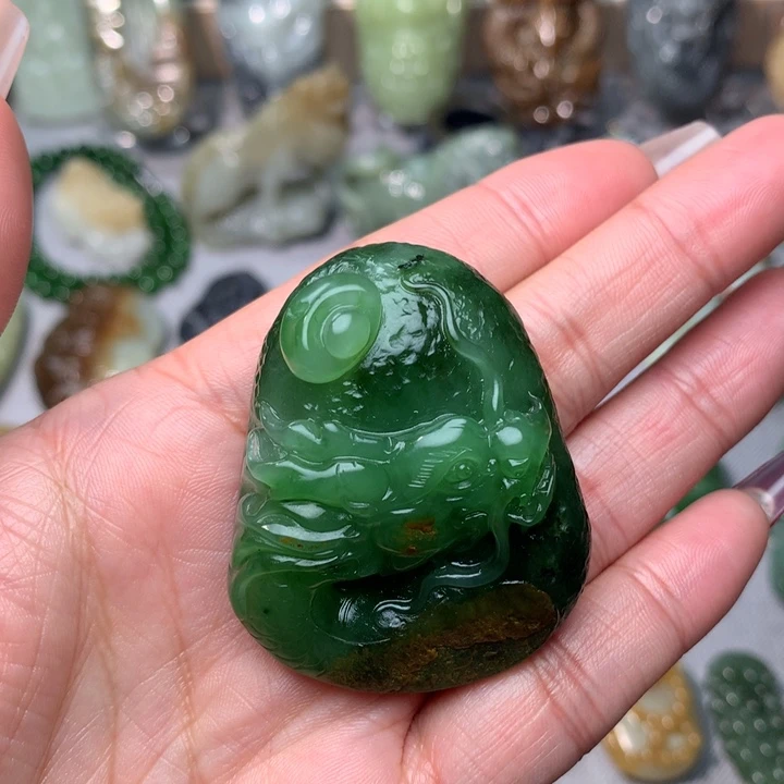 和田玉挂件未镶嵌