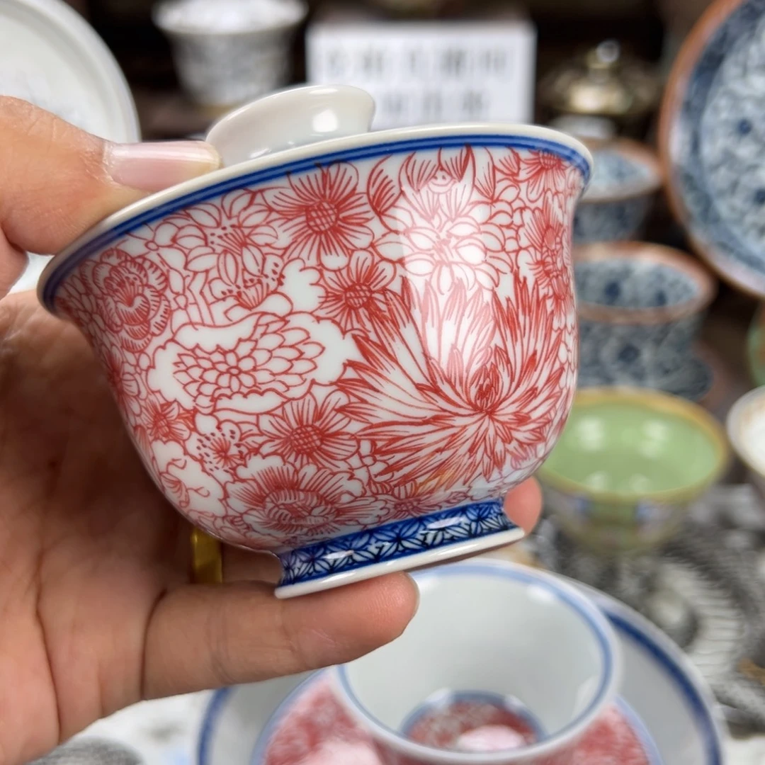 萍***店景德镇手工手绘陶瓷
