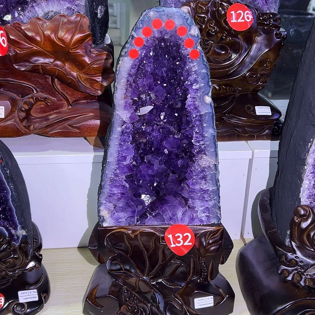 大型摆件（非配饰）未镶嵌紫晶