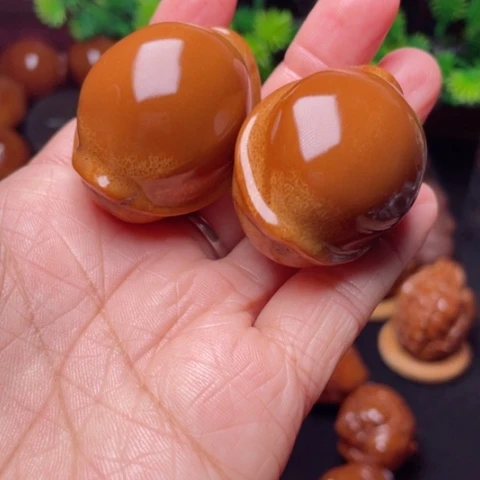 【闪购商品】手串/手链橄榄核元宝富甲手球