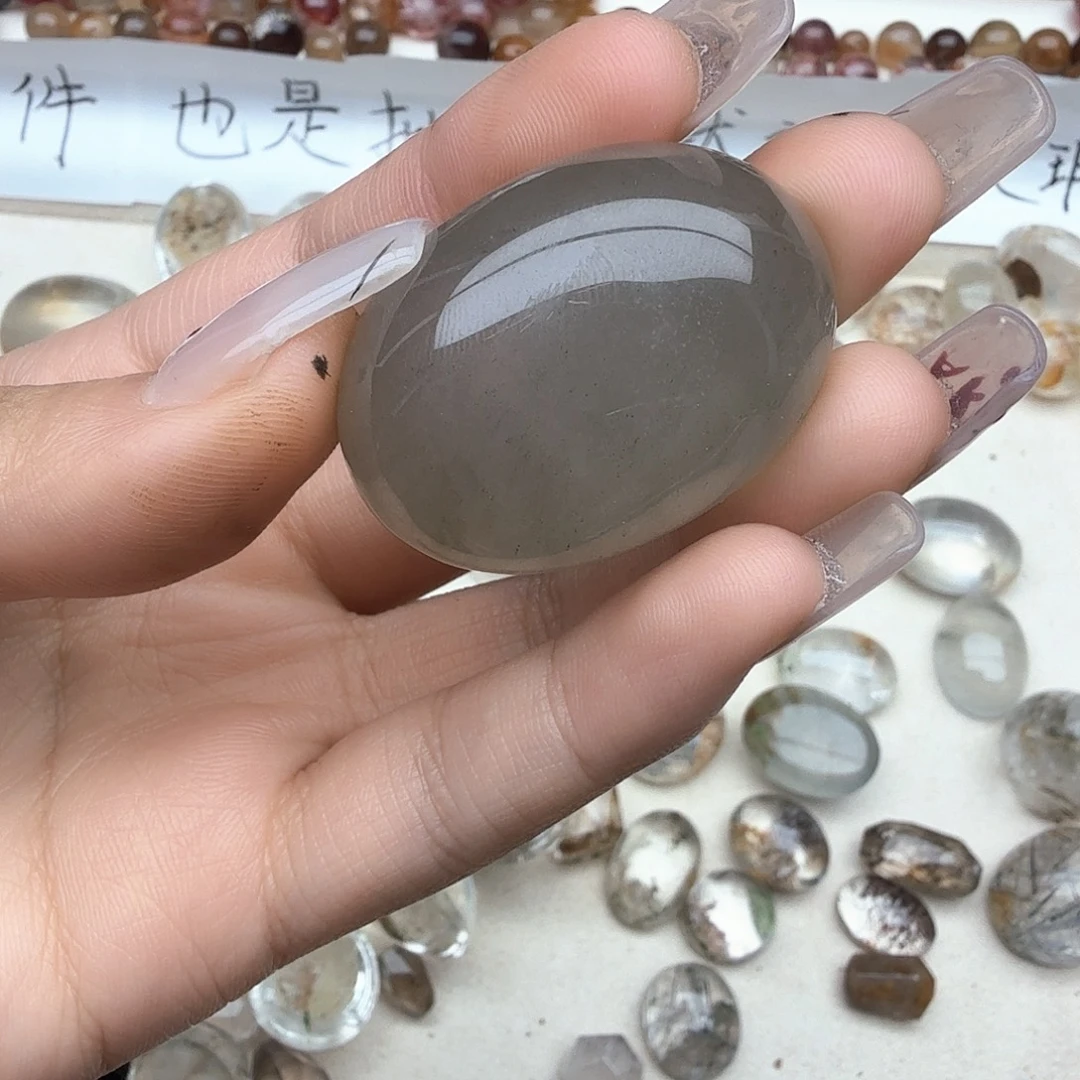 草***奶未镶嵌珠宝半成品紫晶
