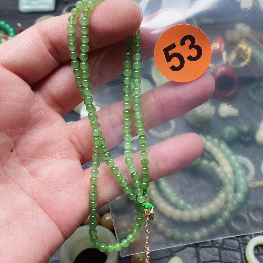 未镶嵌手链和田玉初*项链