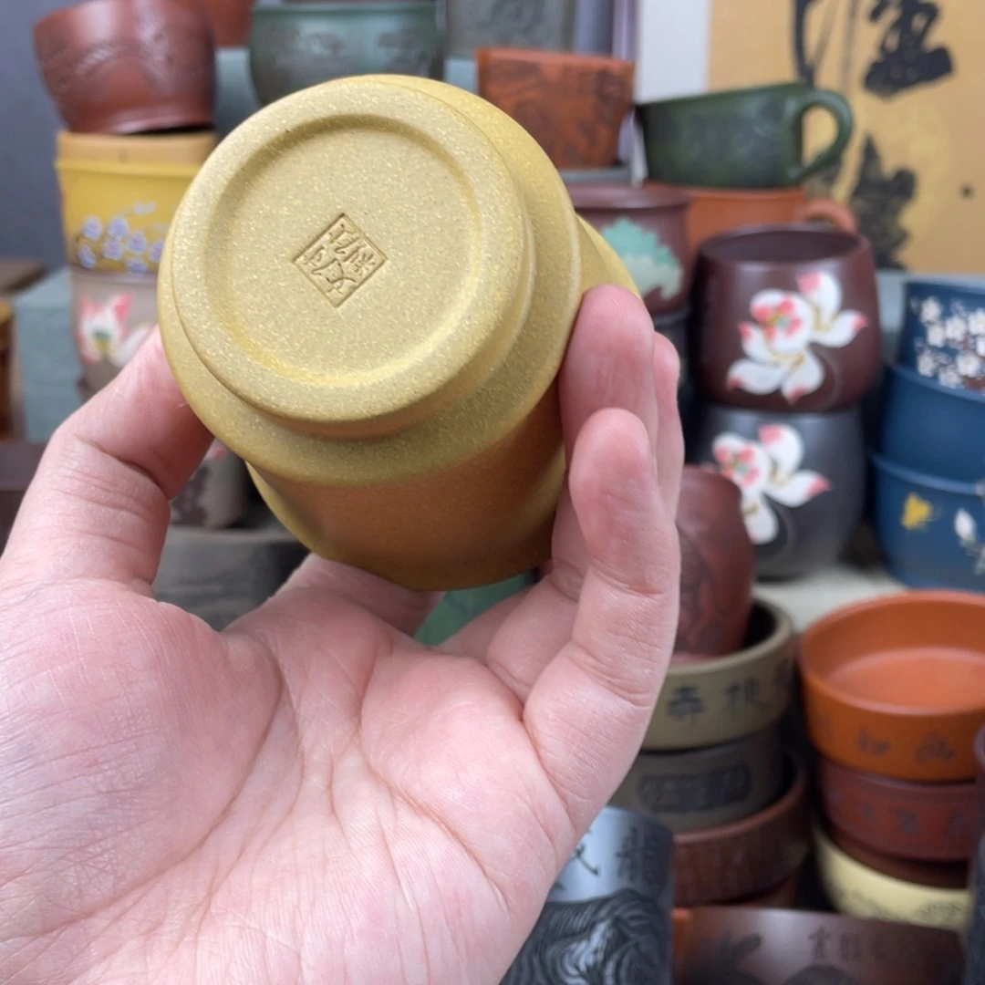 紫砂茶杯紫砂茶杯