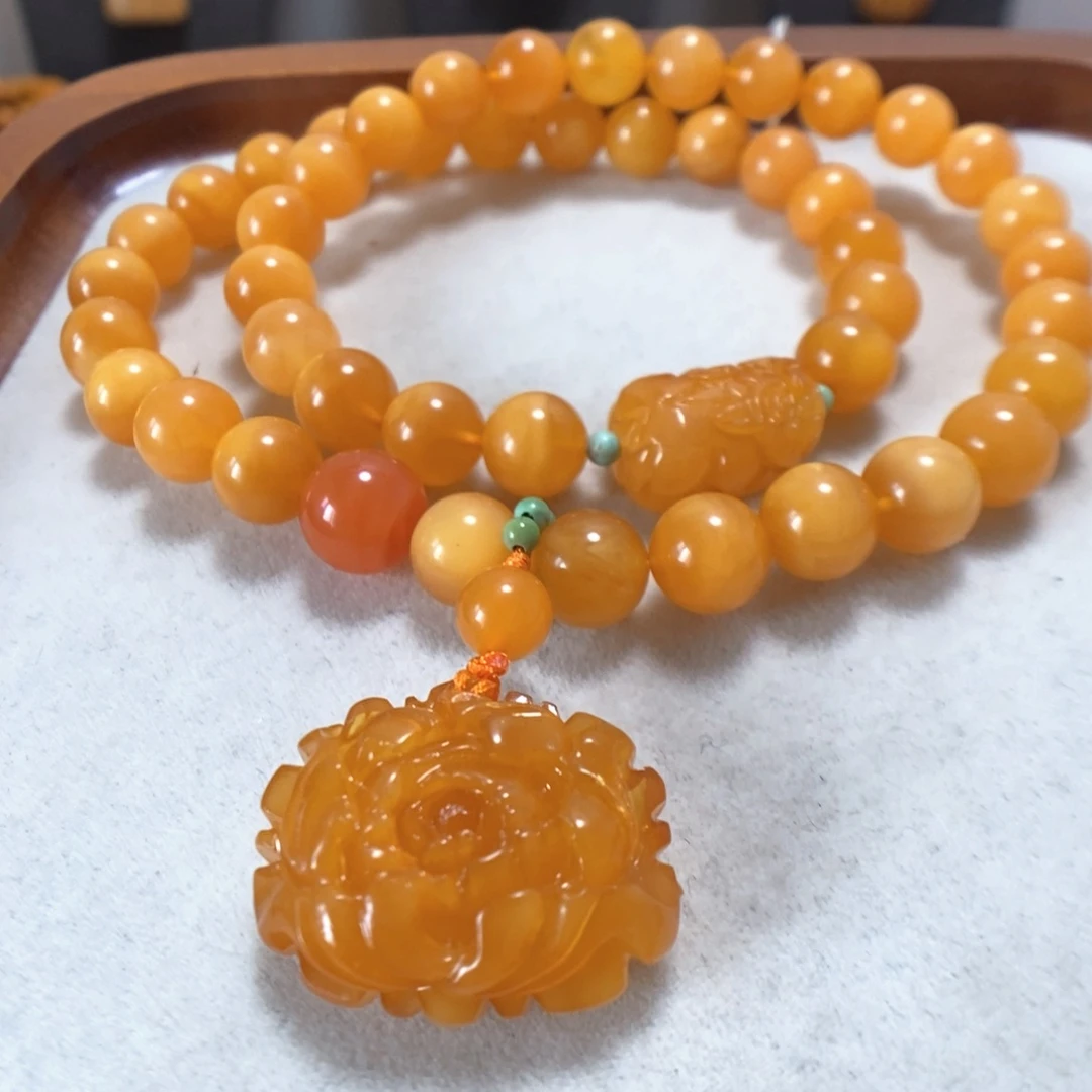 手串蜜蜡未镶嵌蜜蜡