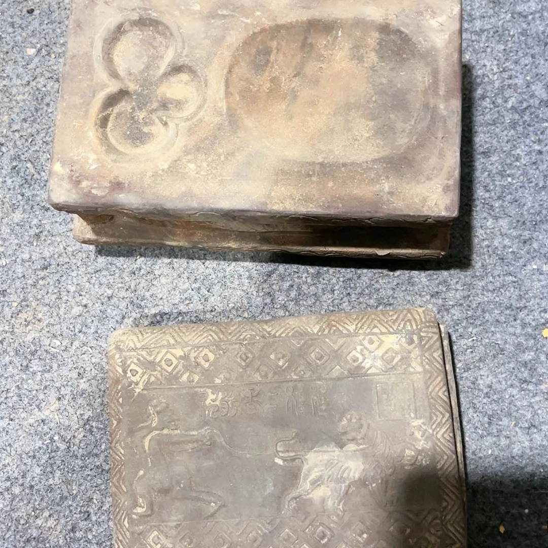 瓦当摆件摆件茶桌茶台陶瓷老*