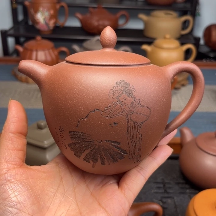 茶壶紫砂手工制作