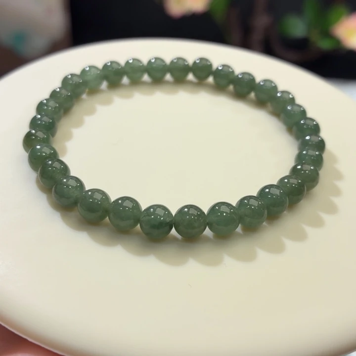 翡翠未镶嵌手链卡6.2福利款
