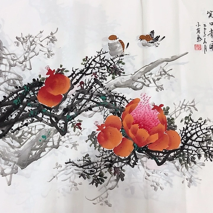 小周画廊的直播间