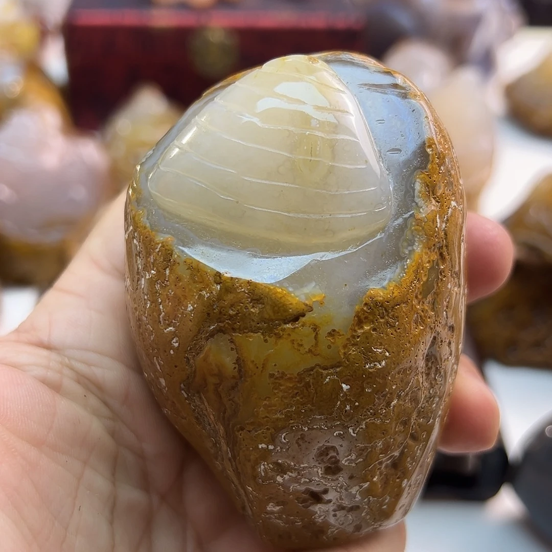 玛瑙/玉髓合金颈饰