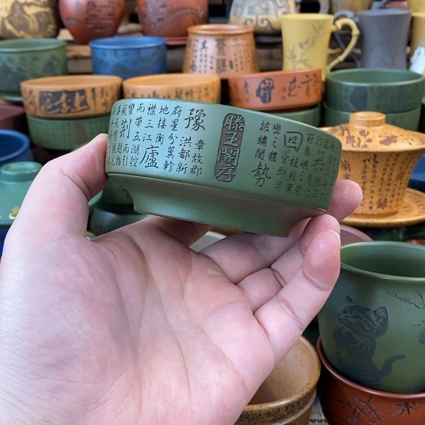 【闪购商品】紫砂杯子宜兴全手工紫砂杯