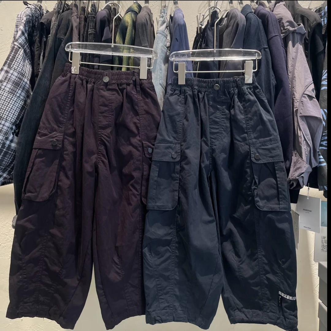 男童裤子秋装2025新款儿童洋气韩版口袋工装裤男孩春秋款休闲裤潮