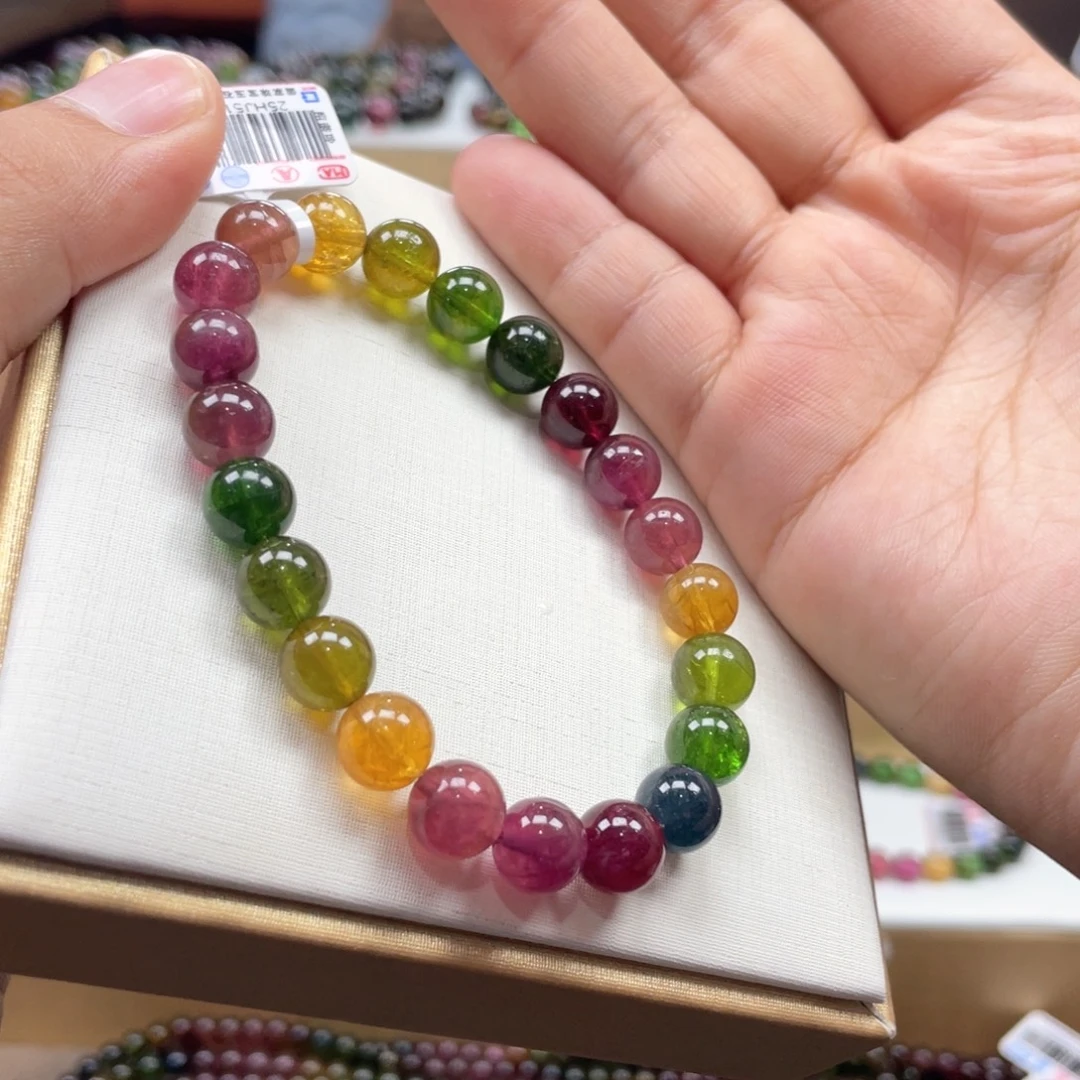 未镶嵌手串碧玺8.5mmmmmmm