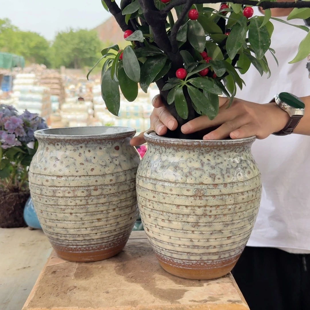 紫砂花盆口17高22（A01镇店之宝