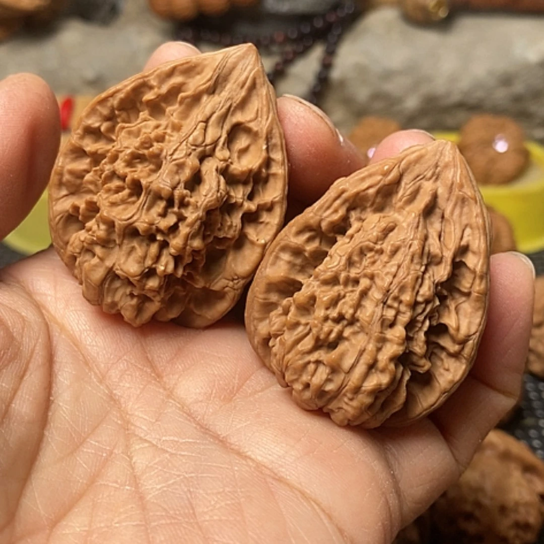 【闪购商品】把件文玩核桃官帽异型佛肚