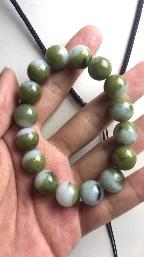 缅甸翡翠A货手链