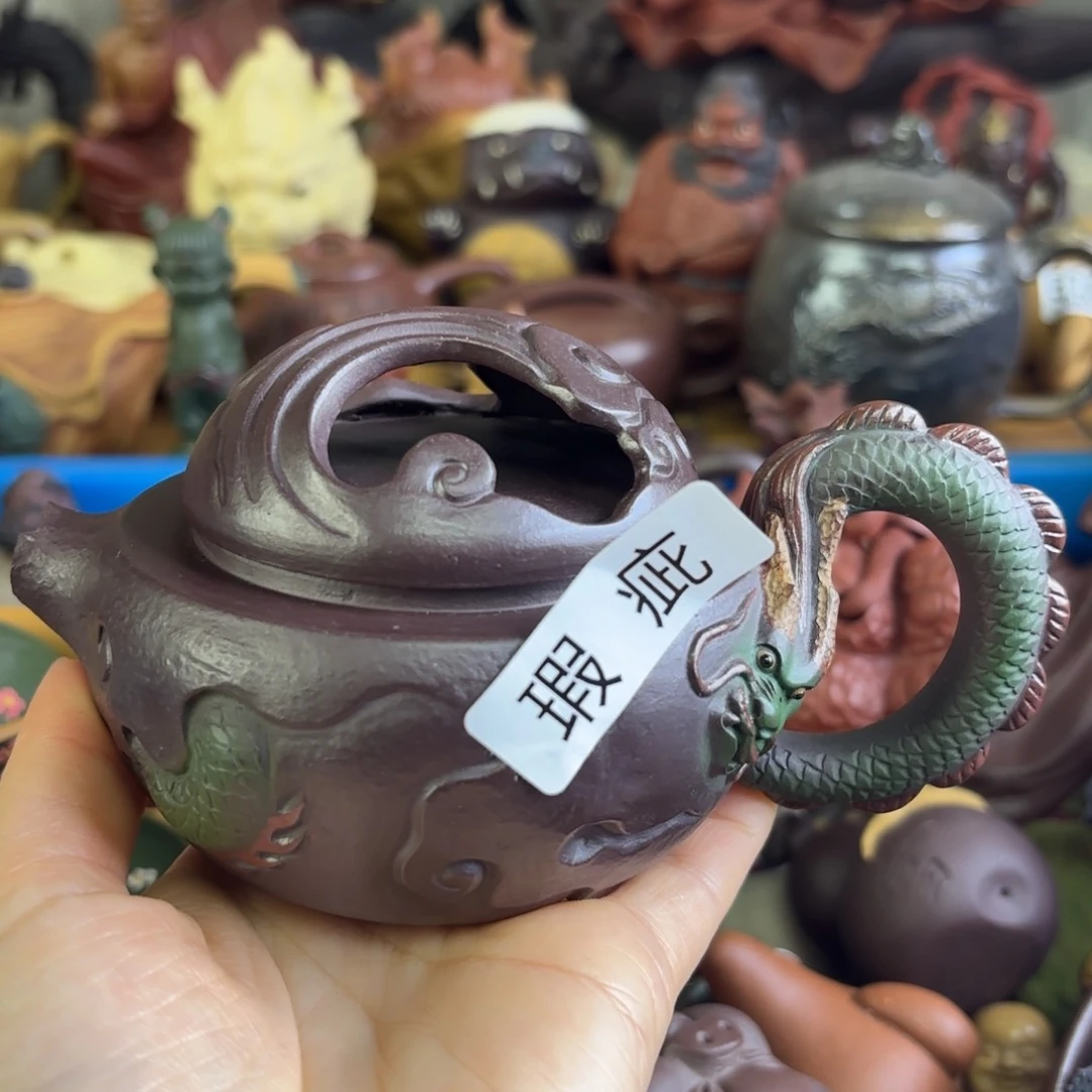 紫砂茶宠微瑕尾货听清再拍