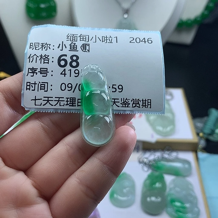 小****吊坠(赠链)未镶嵌翡翠