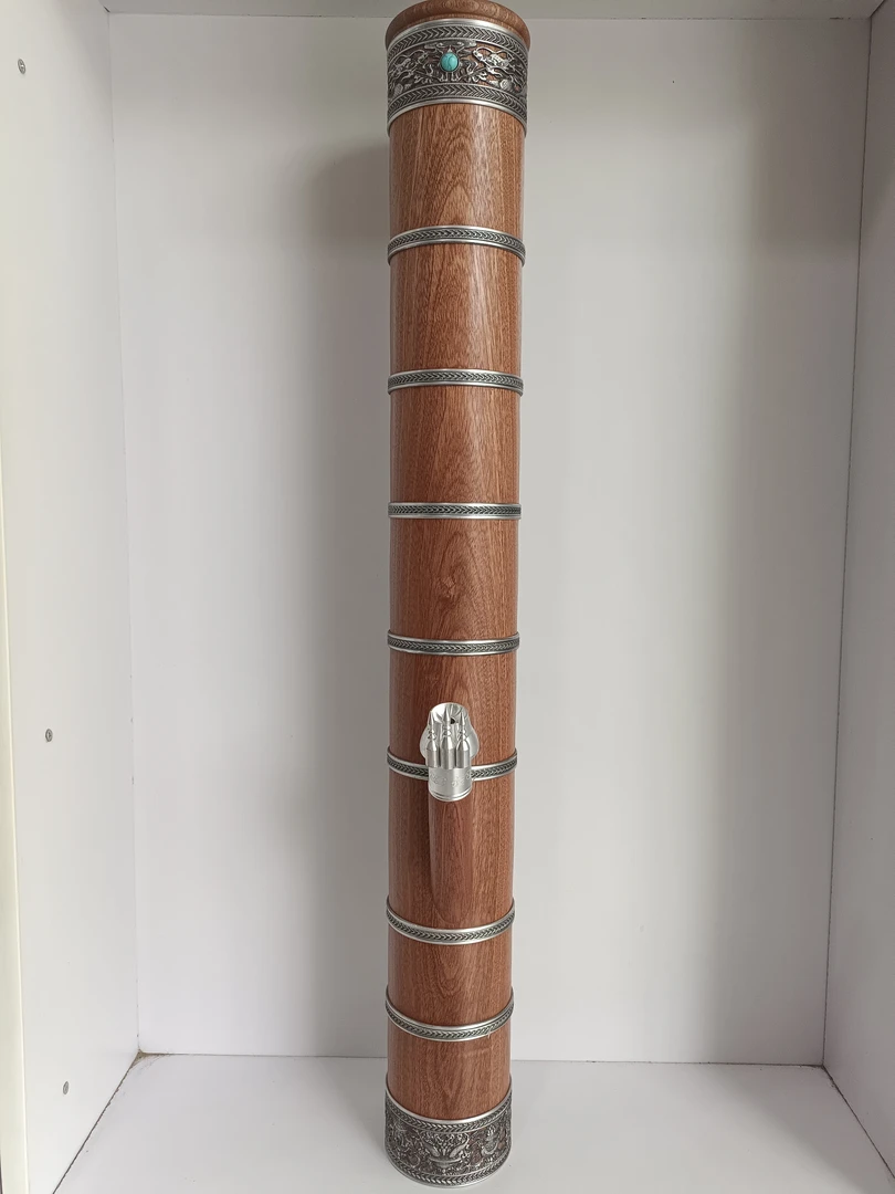 香花梨大号9道包箍、高78公分、外口径9.5公分、内口径7.7公分