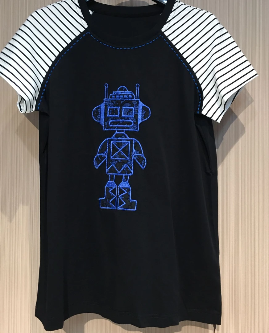 女装机器人短袖1001-300582-5049