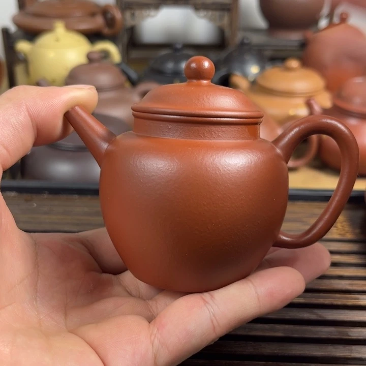 紫砂茶壶原矿紫砂半手工制作