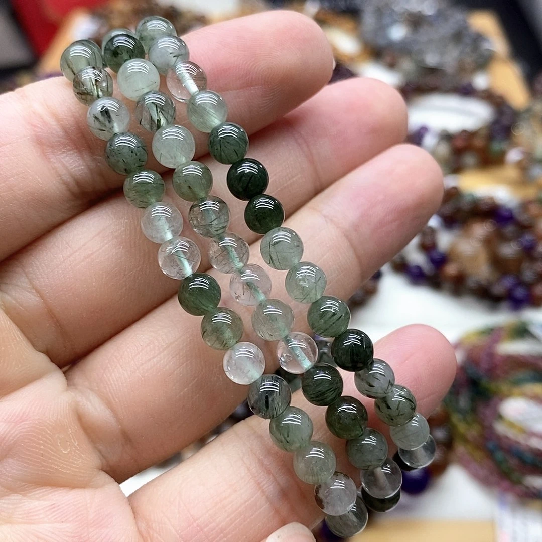 水晶手链未镶嵌天然