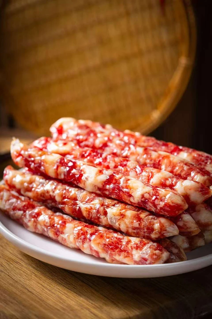 杏香金牌腊肠广西平南卫生营养食用生产食用新鲜正宗传统广式