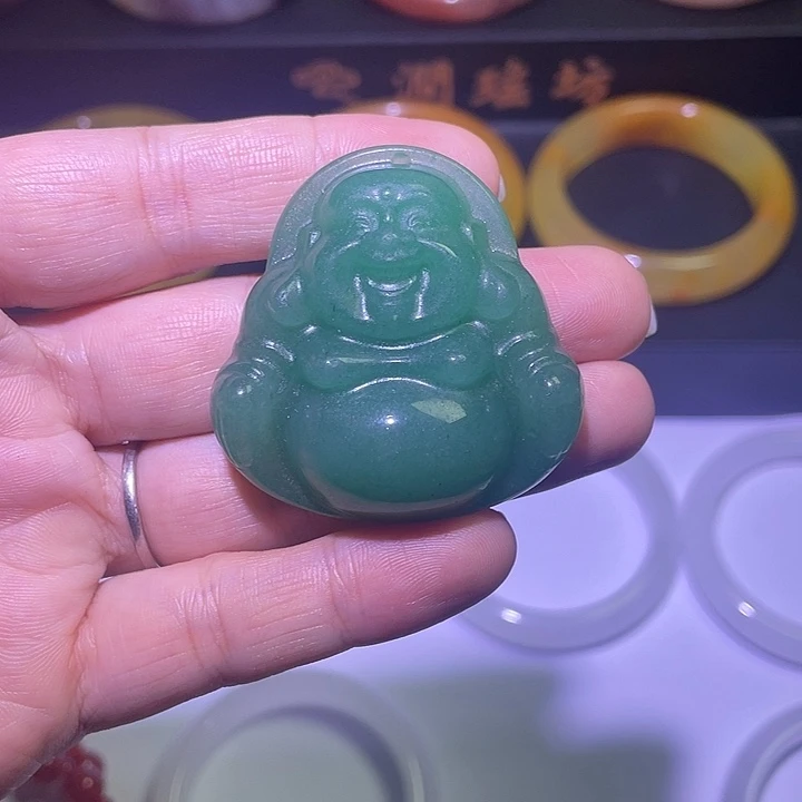 东陵石未镶嵌颈饰东陵玉大佛公45