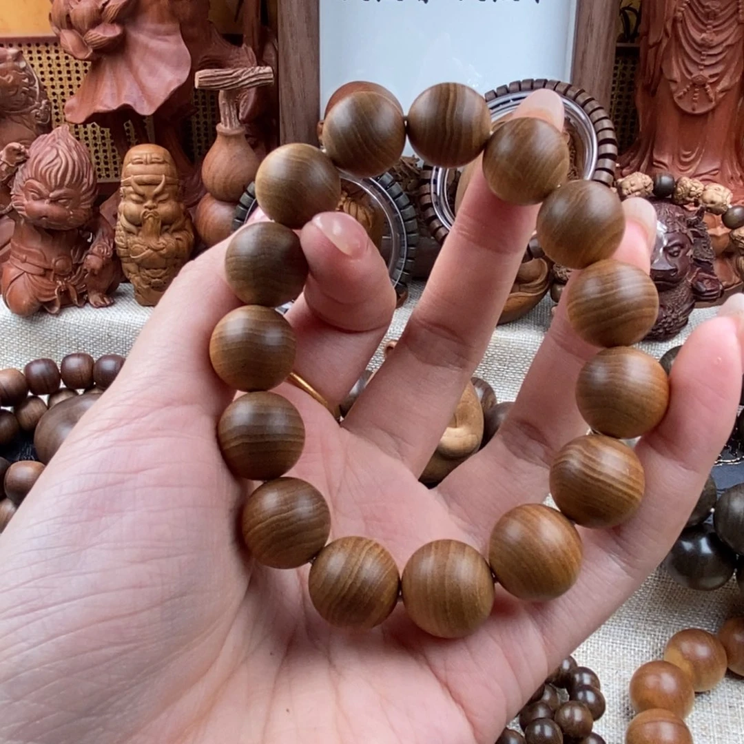 手串/手链檀香木迈索尔，老山檀香，奶香1.5
