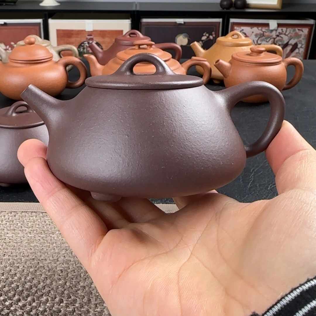 紫砂茶壶微瑕平盖