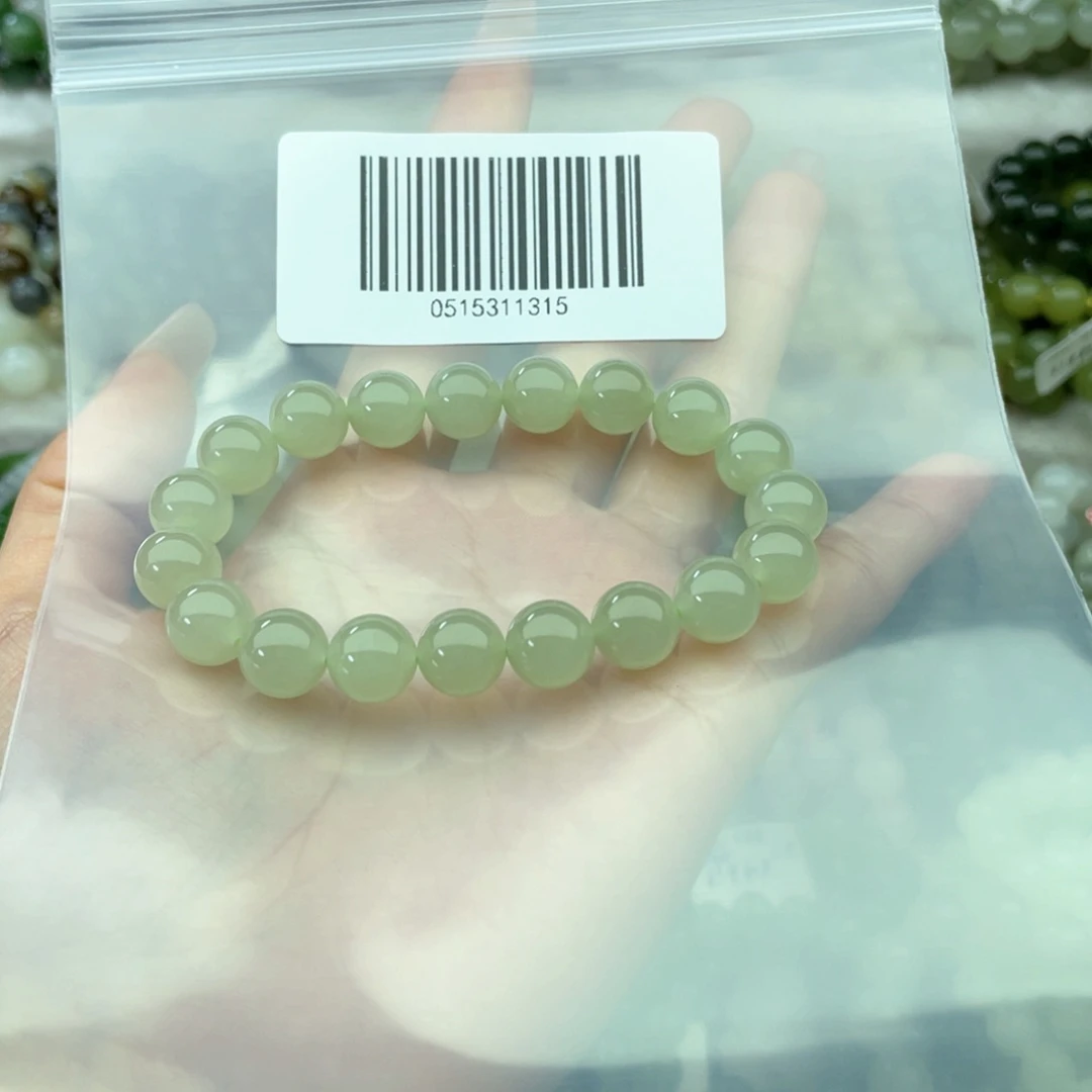 和田玉手链未镶嵌10