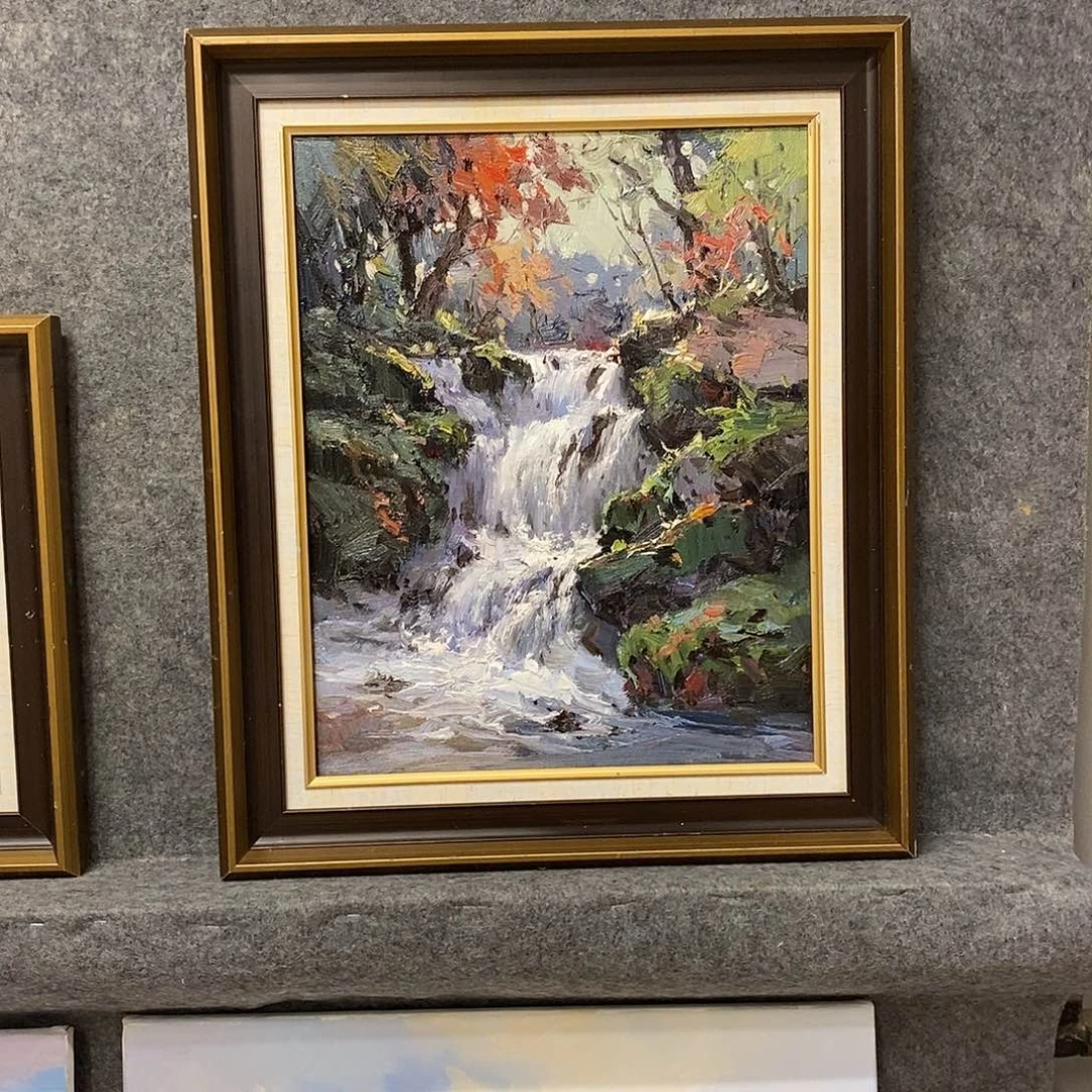 油画带外框画芯尺寸40x50cm