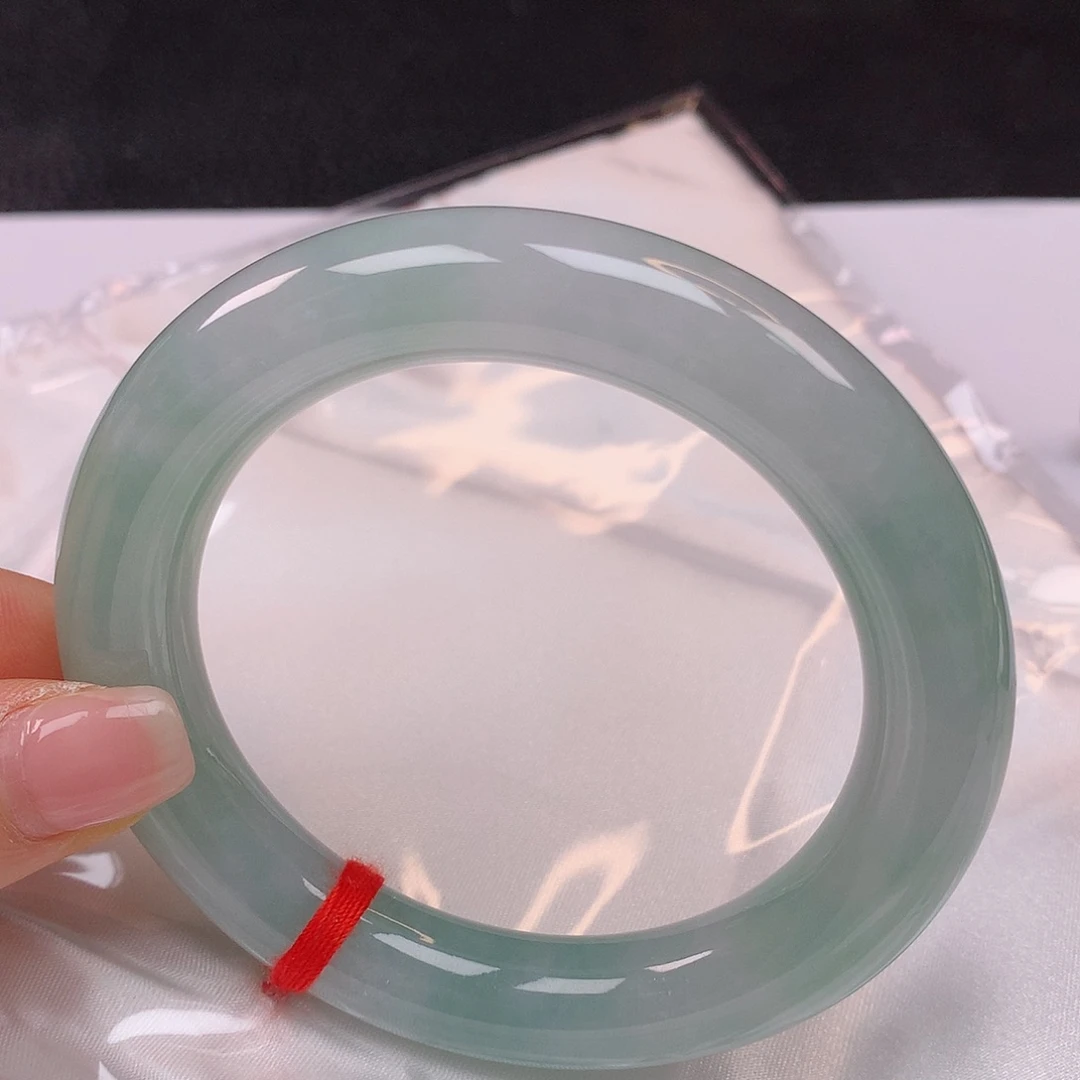 【闪购商品】未镶嵌手镯翡翠56圆条手镯